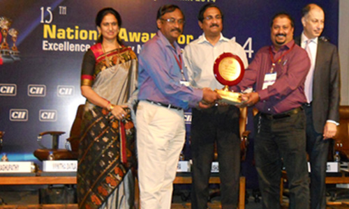Excellent Energy Efficient Unit award by Confederation of Indian Industry, Godrej Green Business Center.